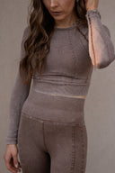 Seamless Long Sleeve Top and Legging Set-workout-Rae Collective, Women's Online Fashion Boutique Located in Phoenix, Arizona (Scottsdale Area)