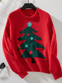 Christmas Tree Pullover Sweater-Sweaters-Rae Collective, Women's Online Fashion Boutique Located in Phoenix, Arizona (Scottsdale Area)