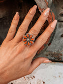 Daisy Blossom Boho Cluster Ring-Cluster Rings-Rae Collective, Women's Online Fashion Boutique Located in Phoenix, Arizona (Scottsdale Area)