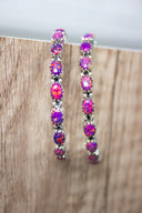 Tiffany Sterling Silver Hoop Earrings | PREORDER NOW OPEN-Hoop Earrings-Rae Collective, Women's Online Fashion Boutique Located in Phoenix, Arizona (Scottsdale Area)