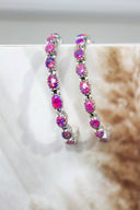 Tiffany Sterling Silver Hoop Earrings | PREORDER NOW OPEN-Hoop Earrings-Krush Kandy, Women's Online Fashion Boutique Located in Phoenix, Arizona (Scottsdale Area)