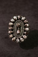 Kristyn's Classic Concho Stone Ring-Ring Sizers-Rae Collective, Women's Online Fashion Boutique Located in Phoenix, Arizona (Scottsdale Area)