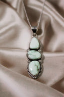Palomas Three Stone Pendant-Chain Necklaces-Rae Collective, Women's Online Fashion Boutique Located in Phoenix, Arizona (Scottsdale Area)