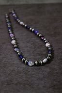 Purple Fusion Desert Pearl Necklace-Chain Necklaces-Rae Collective, Women's Online Fashion Boutique Located in Phoenix, Arizona (Scottsdale Area)