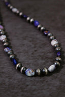 Purple Fusion Desert Pearl Necklace-Chain Necklaces-Rae Collective, Women's Online Fashion Boutique Located in Phoenix, Arizona (Scottsdale Area)
