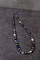 Purple Fusion Desert Pearl Necklace-Chain Necklaces-Rae Collective, Women's Online Fashion Boutique Located in Phoenix, Arizona (Scottsdale Area)