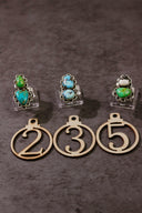 Krushed Stone Rings-Rings-Rae Collective, Women's Online Fashion Boutique Located in Phoenix, Arizona (Scottsdale Area)