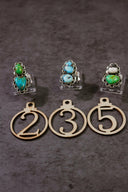 Krushed Stone Rings-Rings-Rae Collective, Women's Online Fashion Boutique Located in Phoenix, Arizona (Scottsdale Area)