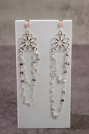 Stone Delight Chain Earrings-Stud Earrings-Krush Kandy, Women's Online Fashion Boutique Located in Phoenix, Arizona (Scottsdale Area)