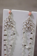 Stone Delight Chain Earrings-Stud Earrings-Rae Collective, Women's Online Fashion Boutique Located in Phoenix, Arizona (Scottsdale Area)
