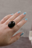 Black Star Slab Ring & Pendant-Rings-Rae Collective, Women's Online Fashion Boutique Located in Phoenix, Arizona (Scottsdale Area)
