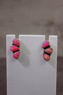 Three Stone Cluster Earrings-Stud Earrings-Krush Kandy, Women's Online Fashion Boutique Located in Phoenix, Arizona (Scottsdale Area)