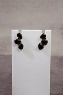 Three Stone Cluster Earrings-Stud Earrings-Krush Kandy, Women's Online Fashion Boutique Located in Phoenix, Arizona (Scottsdale Area)