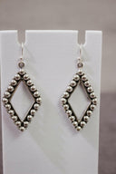 Sterling Studded Diamond Earrings-Stud Earrings-Rae Collective, Women's Online Fashion Boutique Located in Phoenix, Arizona (Scottsdale Area)