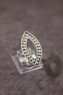 Right Through You Sterling Studded Ring-Rings-Rae Collective, Women's Online Fashion Boutique Located in Phoenix, Arizona (Scottsdale Area)