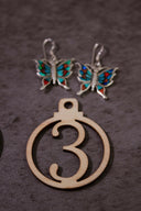One Of A Kind Butterfly Stone Earrings-Stud Earrings-Rae Collective, Women's Online Fashion Boutique Located in Phoenix, Arizona (Scottsdale Area)