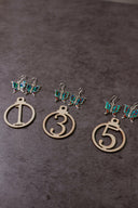 One Of A Kind Butterfly Stone Earrings-Stud Earrings-Rae Collective, Women's Online Fashion Boutique Located in Phoenix, Arizona (Scottsdale Area)