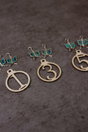 One Of A Kind Butterfly Stone Earrings-Stud Earrings-Krush Kandy, Women's Online Fashion Boutique Located in Phoenix, Arizona (Scottsdale Area)