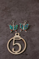 One Of A Kind Butterfly Stone Earrings-Stud Earrings-Krush Kandy, Women's Online Fashion Boutique Located in Phoenix, Arizona (Scottsdale Area)