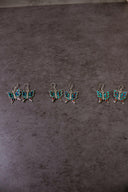 One Of A Kind Butterfly Stone Earrings-Stud Earrings-Rae Collective, Women's Online Fashion Boutique Located in Phoenix, Arizona (Scottsdale Area)