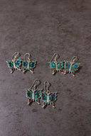 One Of A Kind Butterfly Stone Earrings-Stud Earrings-Krush Kandy, Women's Online Fashion Boutique Located in Phoenix, Arizona (Scottsdale Area)