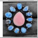 Golden Dreams Stone Cluster Ring-Rings-Krush Kandy, Women's Online Fashion Boutique Located in Phoenix, Arizona (Scottsdale Area)