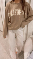 California Crewneck 2-Sweatshirts-Rae Collective, Women's Online Fashion Boutique Located in Phoenix, Arizona (Scottsdale Area)