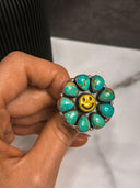 Smile Stone Sterling Silver Cluster Ring | PREORDER-Cluster Rings-Rae Collective, Women's Online Fashion Boutique Located in Phoenix, Arizona (Scottsdale Area)