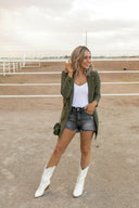 Zoom Meeting Lined Long Blazer Jacket-Blazers-Krush Kandy, Women's Online Fashion Boutique Located in Phoenix, Arizona (Scottsdale Area)