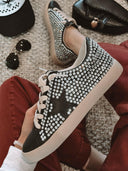 Roxy Rhinestone Star Sneaker-Sneakers-Rae Collective, Women's Online Fashion Boutique Located in Phoenix, Arizona (Scottsdale Area)