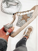 Your Favorite Neutral Glitter Star Sneaker-Sneakers-Rae Collective, Women's Online Fashion Boutique Located in Phoenix, Arizona (Scottsdale Area)