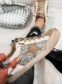 Your Favorite Neutral Glitter Star Sneaker-Sneakers-Rae Collective, Women's Online Fashion Boutique Located in Phoenix, Arizona (Scottsdale Area)