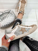 Your Favorite Neutral Glitter Star Sneaker-Sneakers-Krush Kandy, Women's Online Fashion Boutique Located in Phoenix, Arizona (Scottsdale Area)