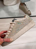 Starlight Stunner Rhinestone Sneaker-Sneakers-Rae Collective, Women's Online Fashion Boutique Located in Phoenix, Arizona (Scottsdale Area)