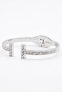 Double Bar Pave Bracelet-Bracelets-Krush Kandy, Women's Online Fashion Boutique Located in Phoenix, Arizona (Scottsdale Area)