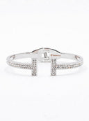 Double Bar Pave Bracelet-Bracelets-Krush Kandy, Women's Online Fashion Boutique Located in Phoenix, Arizona (Scottsdale Area)