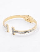 Double Bar Pave Bracelet-Bracelets-Krush Kandy, Women's Online Fashion Boutique Located in Phoenix, Arizona (Scottsdale Area)