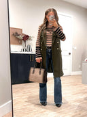 Sleek Double-Breasted Vest Coat-Vests-Krush Kandy, Women's Online Fashion Boutique Located in Phoenix, Arizona (Scottsdale Area)