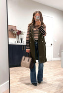 Sleek Double-Breasted Vest Coat-Vests-Krush Kandy, Women's Online Fashion Boutique Located in Phoenix, Arizona (Scottsdale Area)