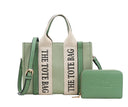 Cheers (Tote Bag) Shoulder Bag With Wallet Set-Purses & Bags-Rae Collective, Women's Online Fashion Boutique Located in Phoenix, Arizona (Scottsdale Area)