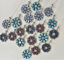 Sterling Silver Crystal and Gemstone Daisy Necklace-Gemstone Bracelets-Rae Collective, Women's Online Fashion Boutique Located in Phoenix, Arizona (Scottsdale Area)