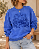 Inside-Out “Believe – The Polar Express” Sweatshirt