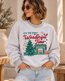 Inside-Out “It’s the Most Wonderful Time” Christmas Sweatshirt