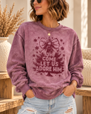 Inside-Out “O Come Let Us Adore Him” Sweatshirt