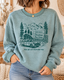 Inside-Out “Santa Nick’s Christmas Tree Farm” Sweatshirt