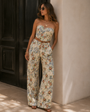 Jacquard Fabric Corset Style Top