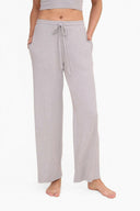 Brushed Wide Leg Lounge Pants-Joggers-Rae Collective, Women's Online Fashion Boutique Located in Phoenix, Arizona (Scottsdale Area)