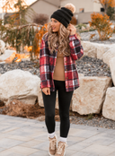 Kristyn's Fall Plaid Shacket | S-2X, 3 Colors