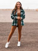 Kristyn's Fall Plaid Shacket | S-2X, 3 Colors