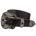 Vintage Leather Belt with Western Buckle .-Belts-Rae Collective, Women's Online Fashion Boutique Located in Phoenix, Arizona (Scottsdale Area)